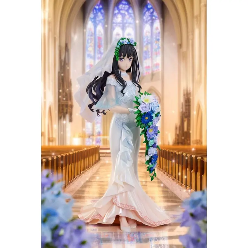 Lycoris Recoil statuette PVC 1/7 Takina Inoue Wedding dress Ver. 25 cm  | 4534530788184