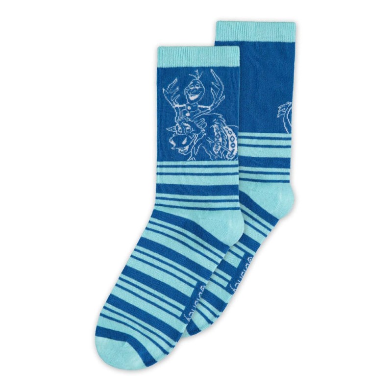 La Reine des neiges pack 3 paires de chaussettes Olaf 43-46