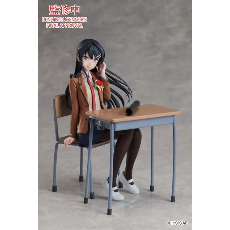 Rascal Does Not Dream of a Knapsack Kid statuette Mai Sakurajima Graduation Ver. 15 cm | 4534530790033