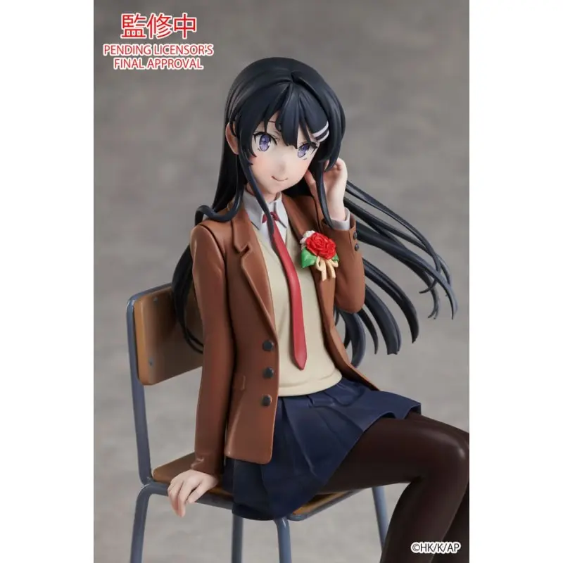 Rascal Does Not Dream of a Knapsack Kid statuette Mai Sakurajima Graduation Ver. 15 cm | 4534530790033