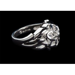 Le Seigneur des Anneaux bague de Galadriel Nenya (argent sterling) Taille 9.75