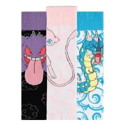 Pokémon pack 3 paires de chaussettes Crew 39-42 | 8718526216844