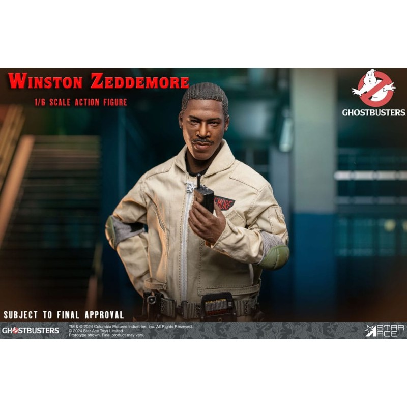 Ghostbusters (1984) figurine 1/6 Winston Zeddemore 30 cm | 4897057881548