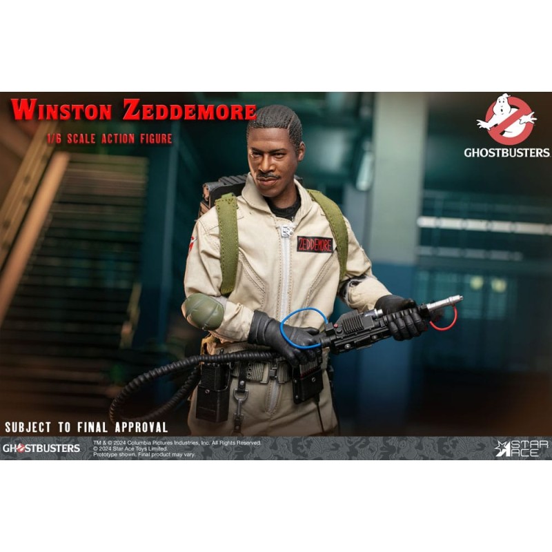 Ghostbusters (1984) figurine 1/6 Winston Zeddemore 30 cm | 4897057881548