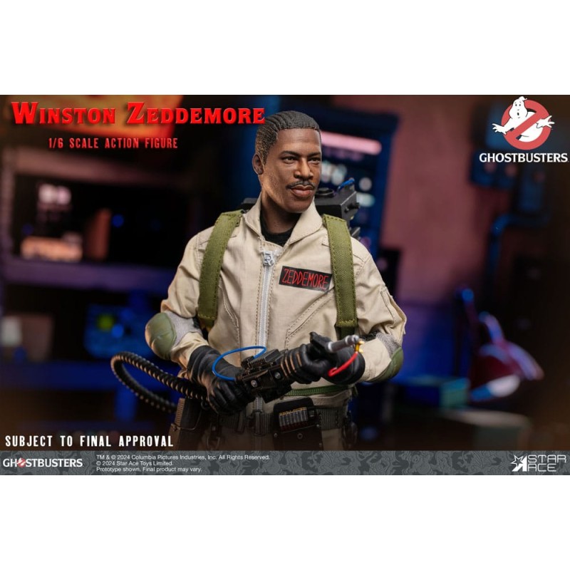 Ghostbusters (1984) figurine 1/6 Winston Zeddemore 30 cm | 4897057881548