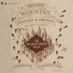 Harry Potter sac shopping Marauder Map | 4895205604490