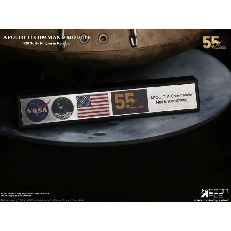 Apollo 11 réplique 1/20 Command Module (NX) 20 cm  | 4897057881432