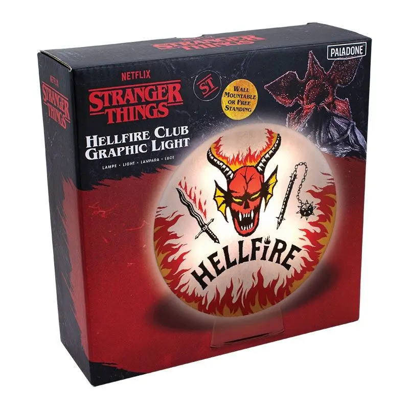 Stranger Things veilleuse Hellfire Club Logo 20 cm | 5055964791179