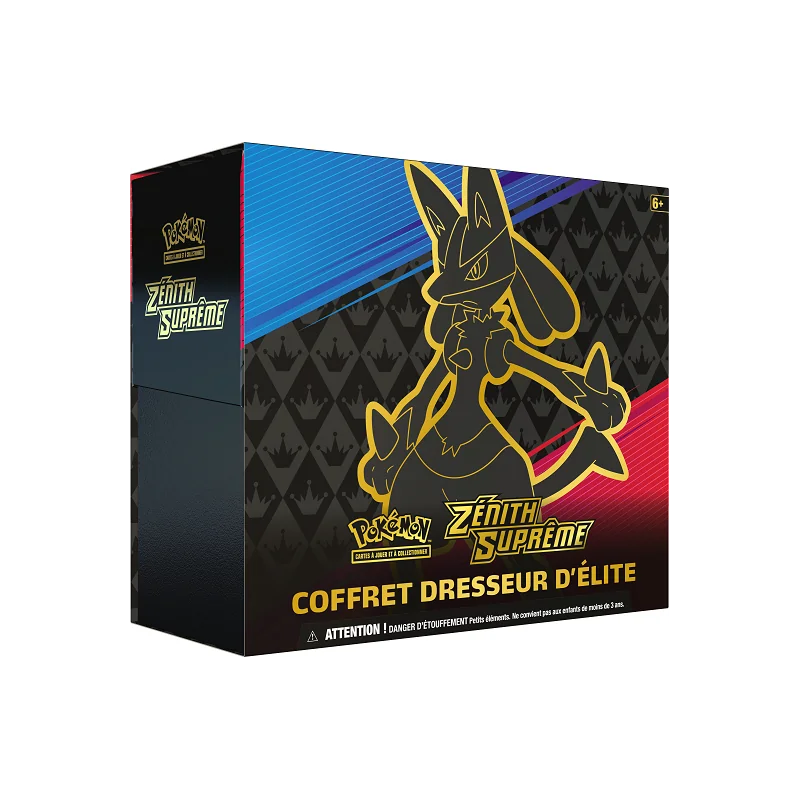 jcc / tcg : Pokémon
Zénith Suprême (EB12.5) - Elite Trainer Box FR
Pokémon Company International
version française