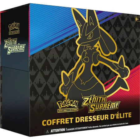 JCC/TCG: Pokémon
Zenith Supreme (EB12.5) - Elite Trainer Box FRPokémon Company International
Engelse versie
