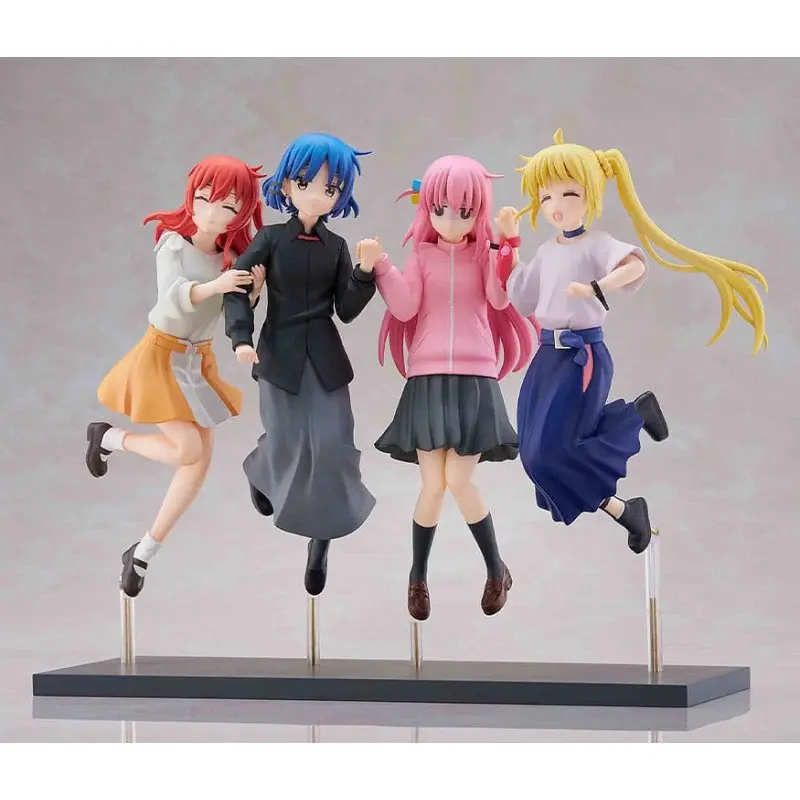 Bocchi the Rock! set 4 statuettes Jumping Girl(s) 20 cm | 4534530911100