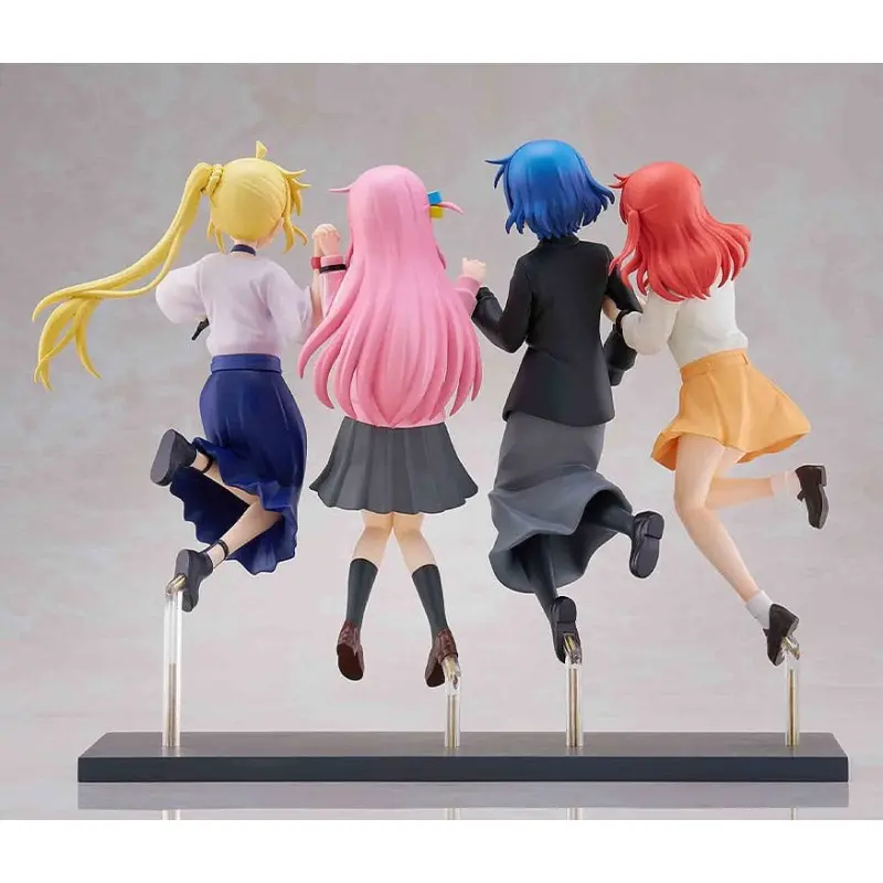 Bocchi the Rock! set 4 statuettes Jumping Girl(s) 20 cm | 4534530911100