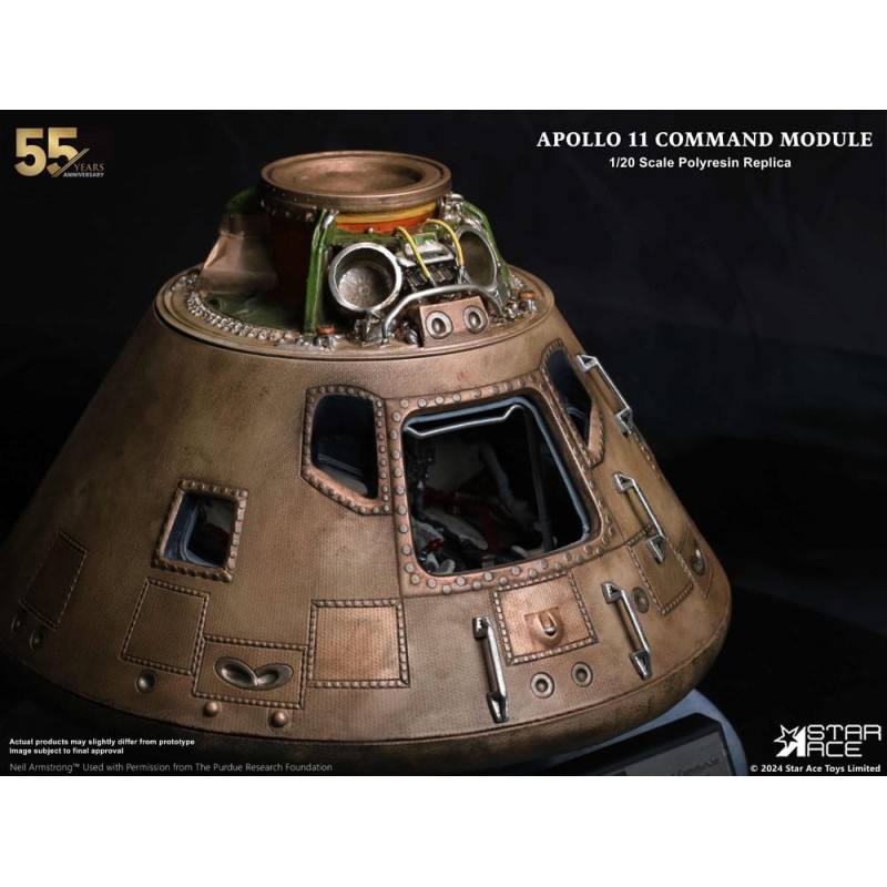 Apollo 11 réplique 1/20 Command Module (DX) 20 cm 