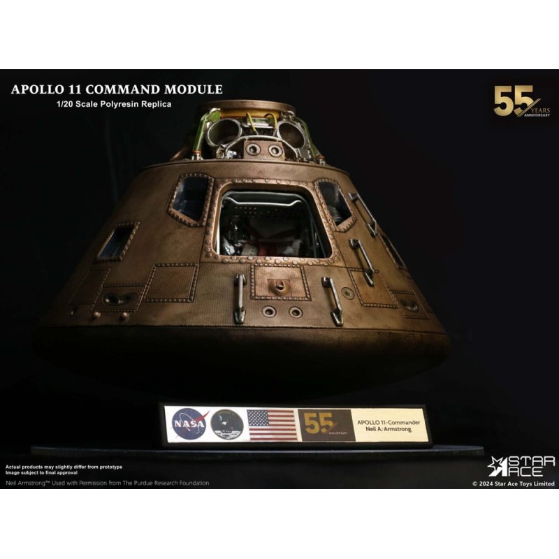 Apollo 11 réplique 1/20 Command Module (DX) 20 cm 