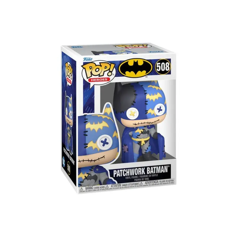 DC Comics POP! Movies Vinyl figurine Patchwork - Batman 9 cm  | 0889698809030