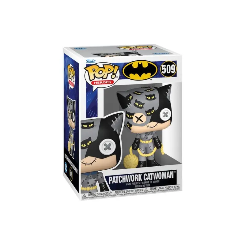 DC Comics POP! Movies Vinyl figurine Patchwork - Catwoman 9 cm  | 0889698809047