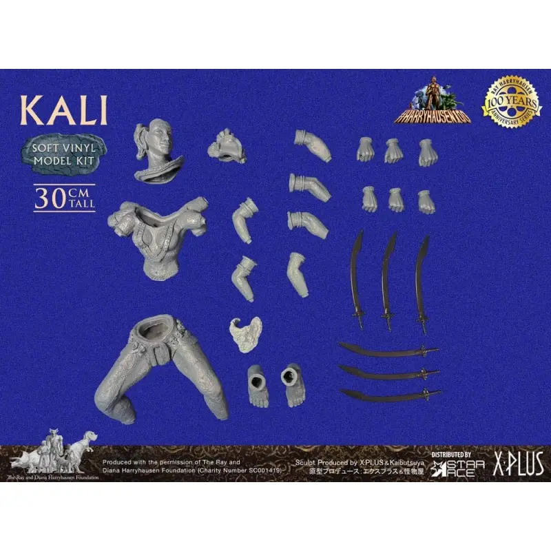 Ray Harryhausen Soft Vinyl Model Kit Kali 30 cm | 4897057883108