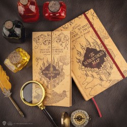 Harry Potter carnet de notes A5 Marauder's Map