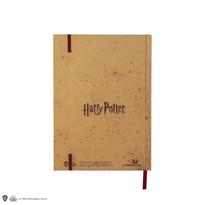 Harry Potter carnet de notes A5 Marauder's Map | 4895205605534