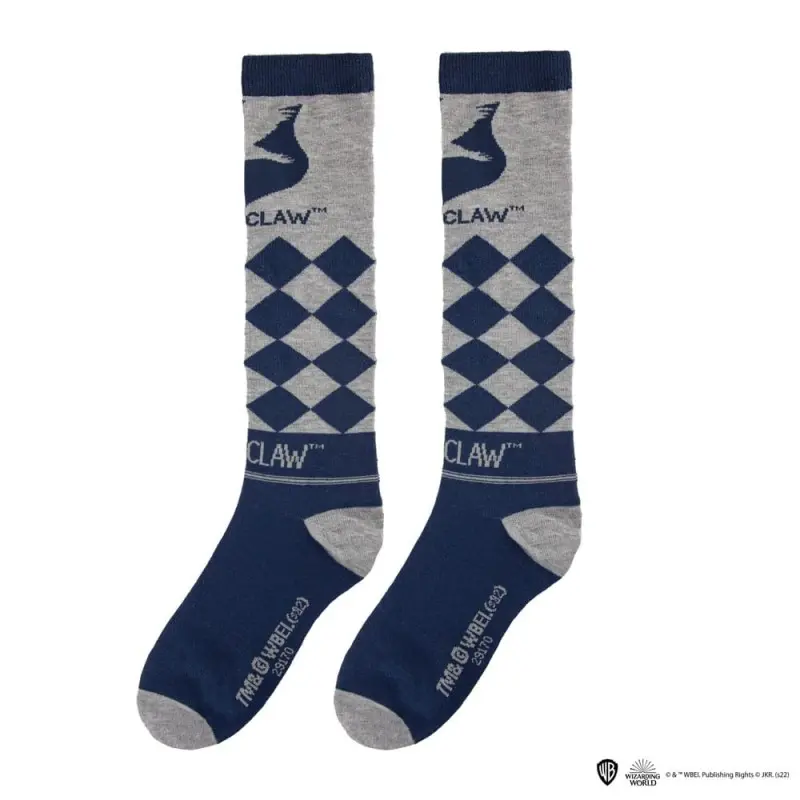 Harry Potter pack 3 paires de chaussettes à genoux Serdaigle | 4895205609235