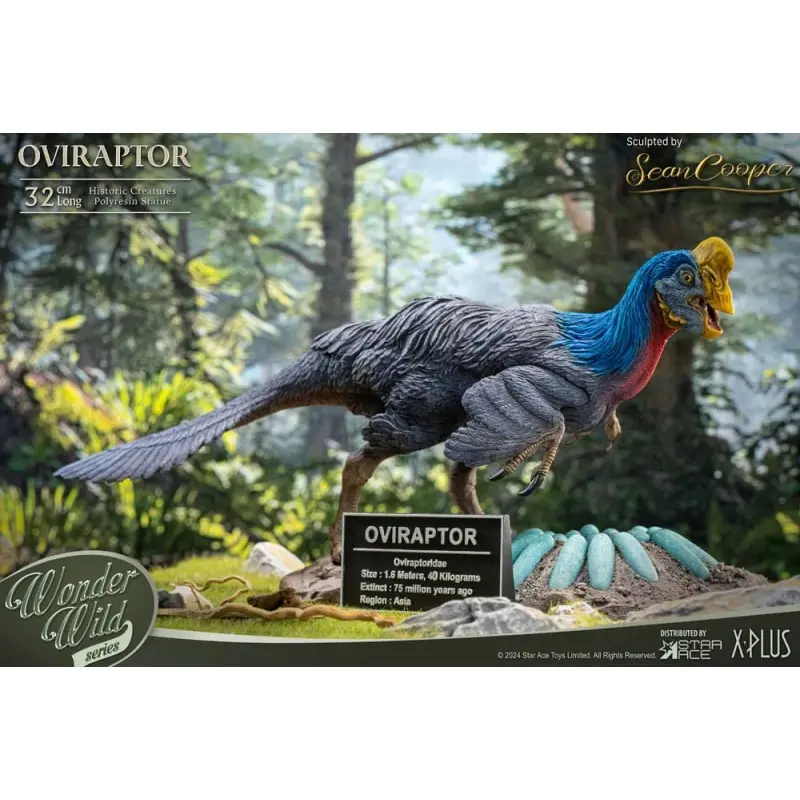 Wonders of the Wild  statuette Oviraptor (re-run) 32 cm | 4897057885386