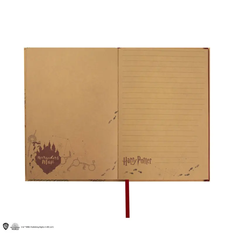 Harry Potter carnet de notes A5 Marauder's Map | 4895205605534