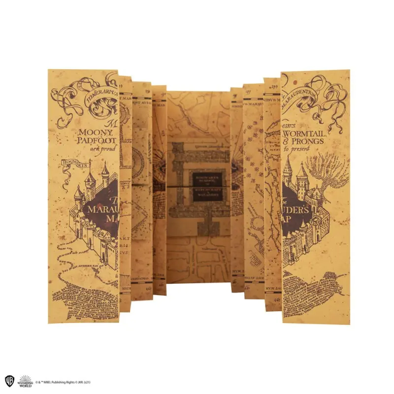 Harry Potter carnet de notes A5 Marauder's Map | 4895205605534