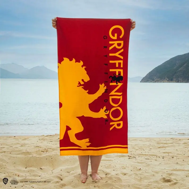 Harry Potter serviette de bain Gryffindor 140 x 70 cm | 4895205606302