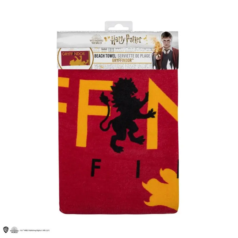 Harry Potter serviette de bain Gryffindor 140 x 70 cm | 4895205606302