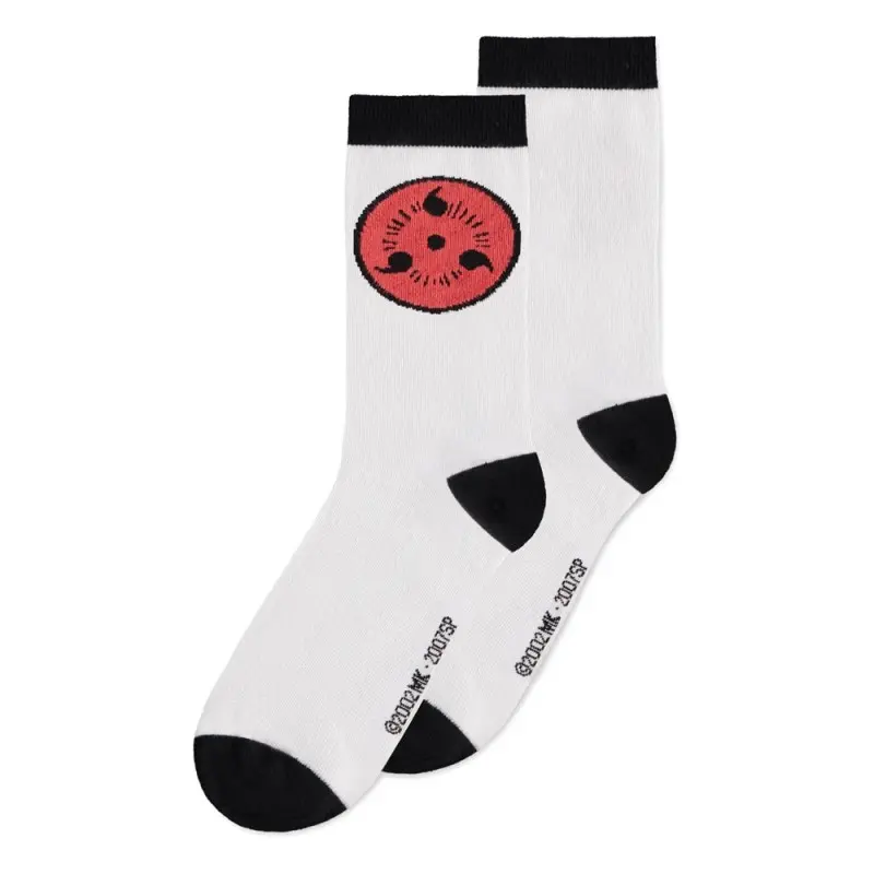 Naruto Shippuden pack 3 paires de chaussettes Sasuke Symbol 39-42 | 8718526155860