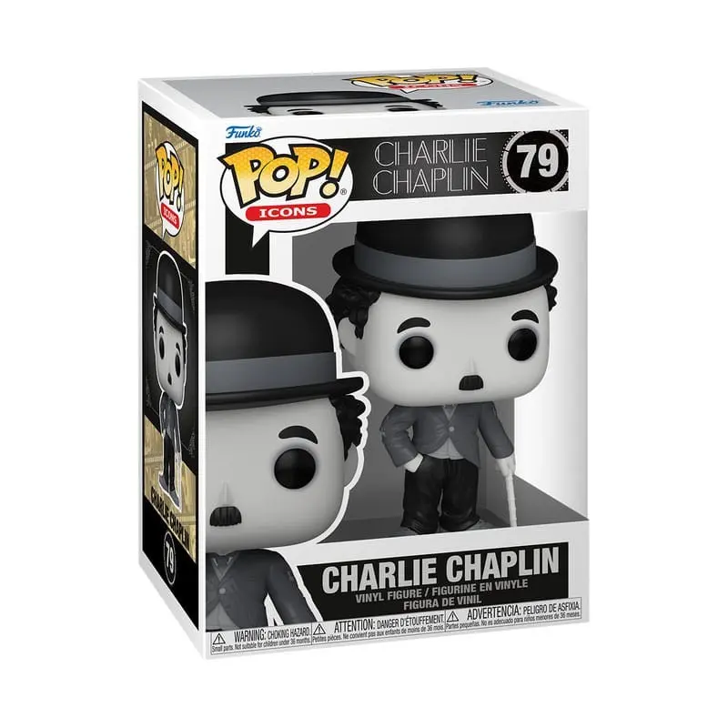Charlie Chaplin POP! Icons Vinyl Figurine 9 cm | 0889698810159