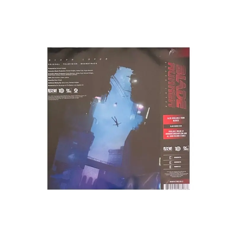 Blade Runner: Black Lotus Original Television Soundtrack by Various Artists vinyle LP Neon Magenta | 0810041486974