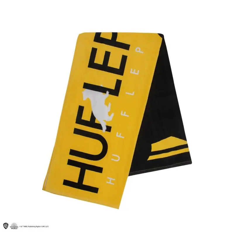 Harry Potter serviette de bain Hufflepuff 140 x 70 cm | 4895205606333