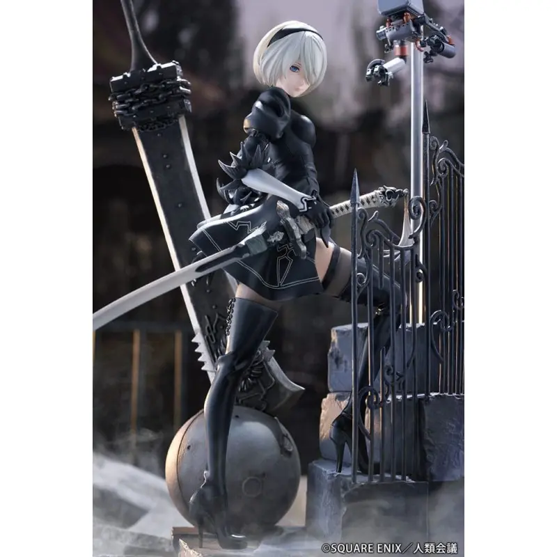 NieR:Automata Ver1.1a statuette PVC 1/7 YoRHa No. 2 Type B Search 31 cm | 4582666820582