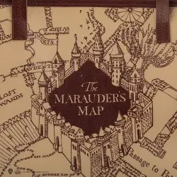 Harry Potter sac shopping & pochette Marauder's Map | 4895205606357