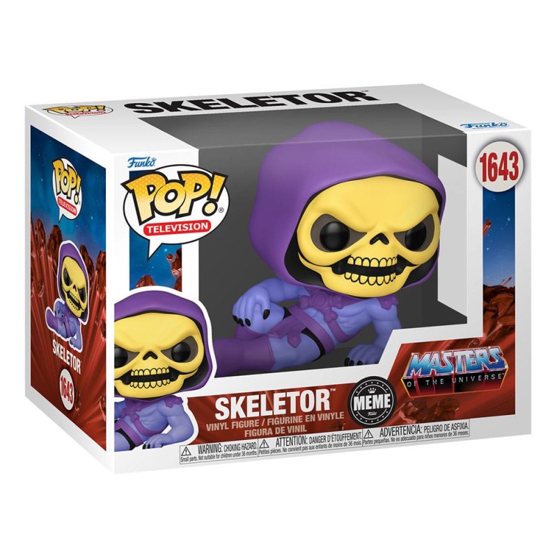 Masters of the Universe POP! TV Vinyl figurine Skeletor (Meme) 9 cm