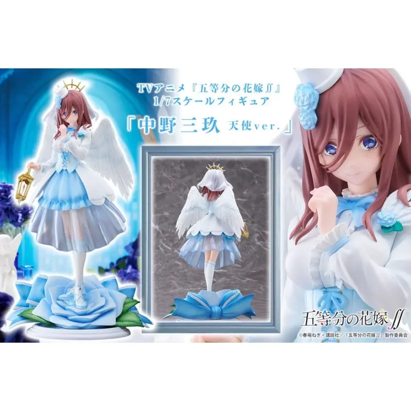 The Quintessential Quintuplets statuette PVC 1/7 Miku Nakano: Angel Ver. 27 cm | 4582666820605