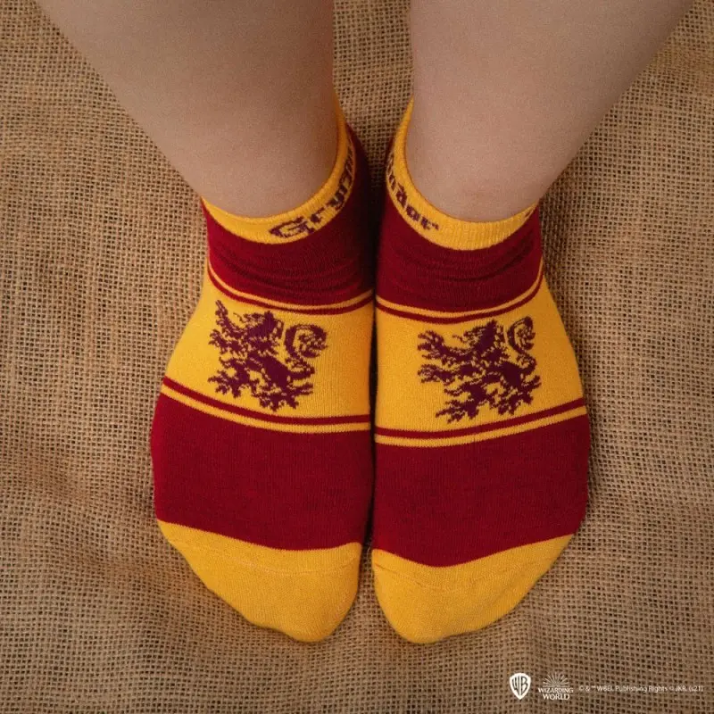 Harry Potter pack 3 paires de socquettes Gryffindor | 4895205606623