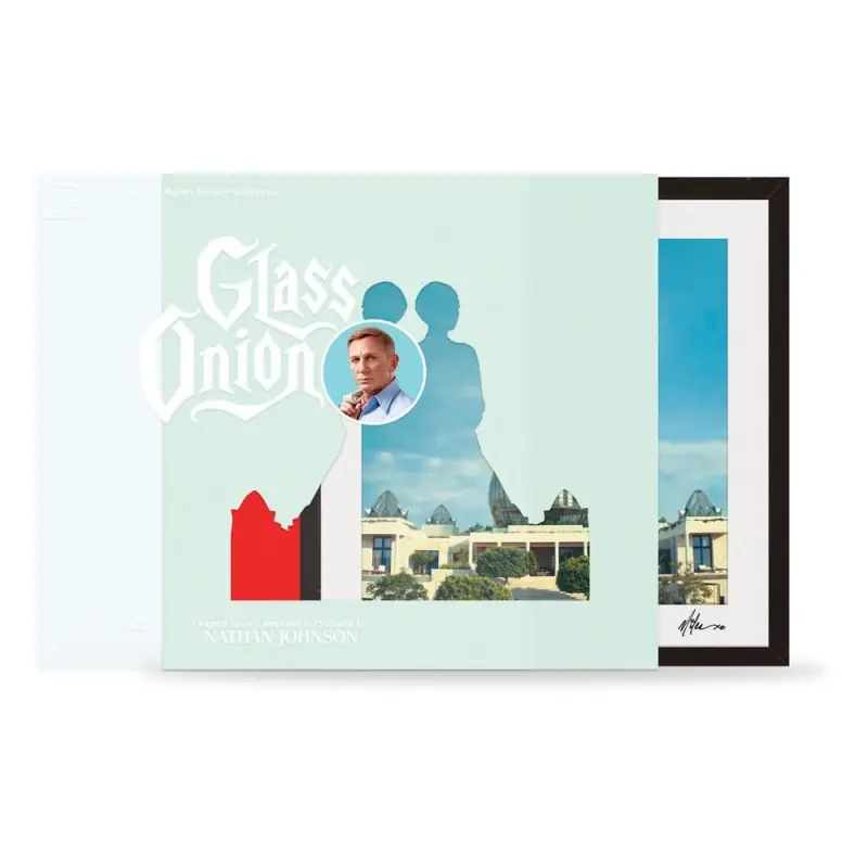 Glass Onion: Une histoire à couteaux tirésOriginal Motion Picture Soundtrack byNathan Johnson vinyle 2xLP (Retail Variant) | 0810041488978