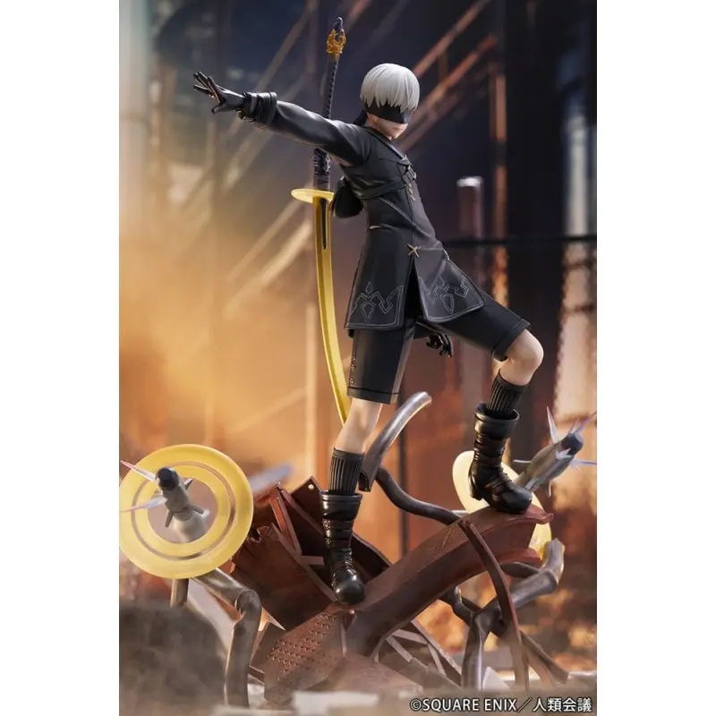 NieR:Automata Ver1.1a statuette PVC 1/7 YoRHa No. 9 Type S Covering Fire 31 cm | 4582666820612