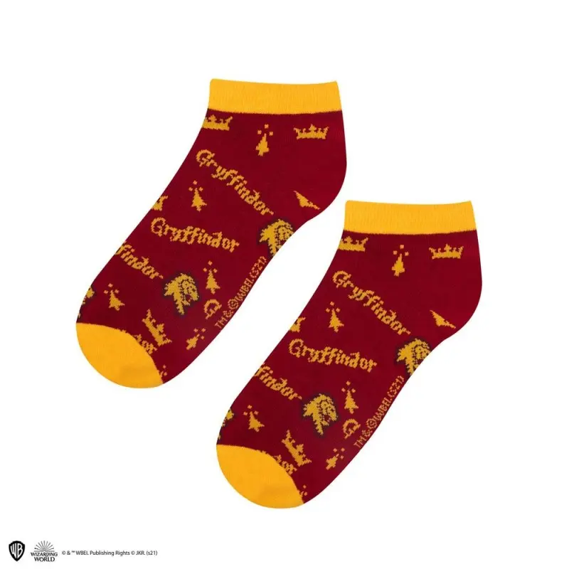 Harry Potter pack 3 paires de socquettes Gryffindor | 4895205606623