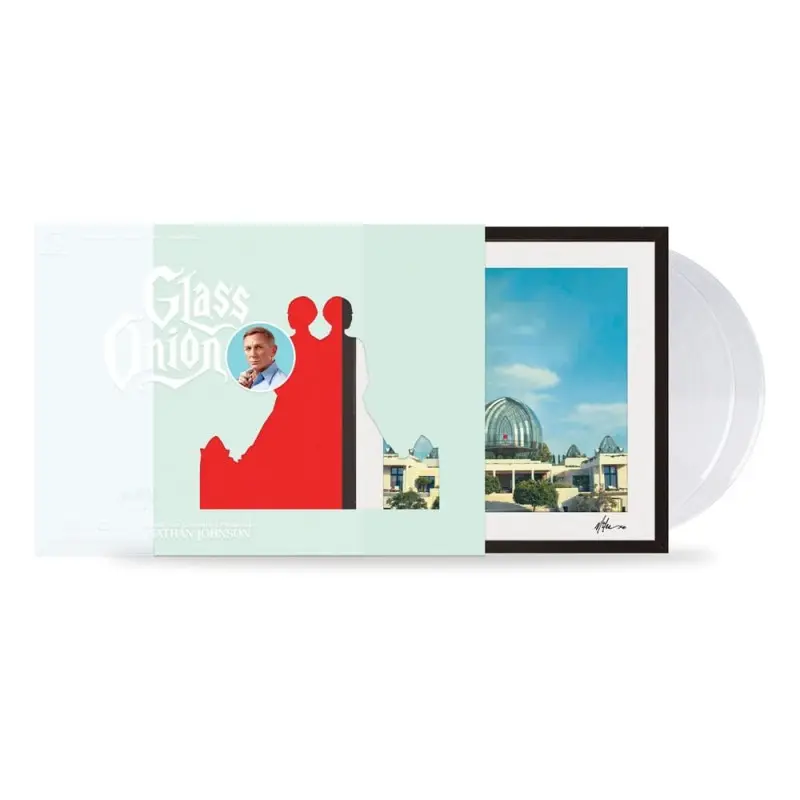 Glass Onion: Une histoire à couteaux tirésOriginal Motion Picture Soundtrack byNathan Johnson vinyle 2xLP (Retail Variant) | 0810041488978