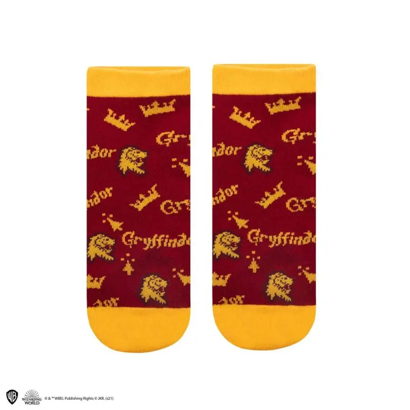 Harry Potter pack 3 paires de socquettes Gryffindor | 4895205606623