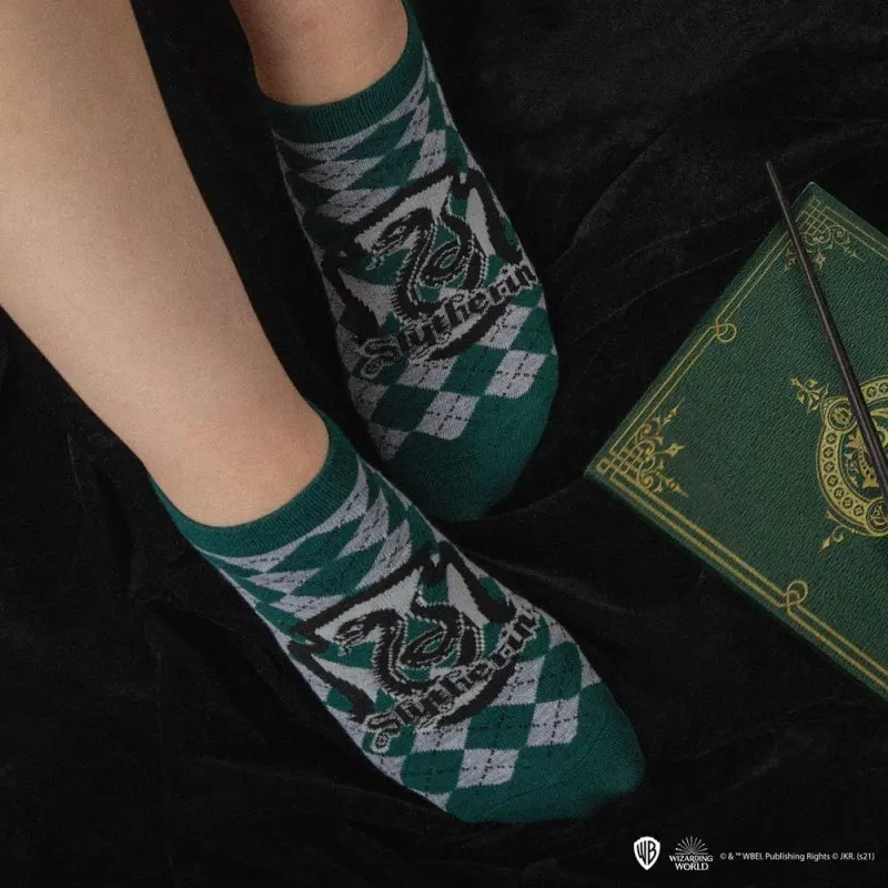 Harry Potter pack 3 paires de socquettes Slytherin | 4895205606630