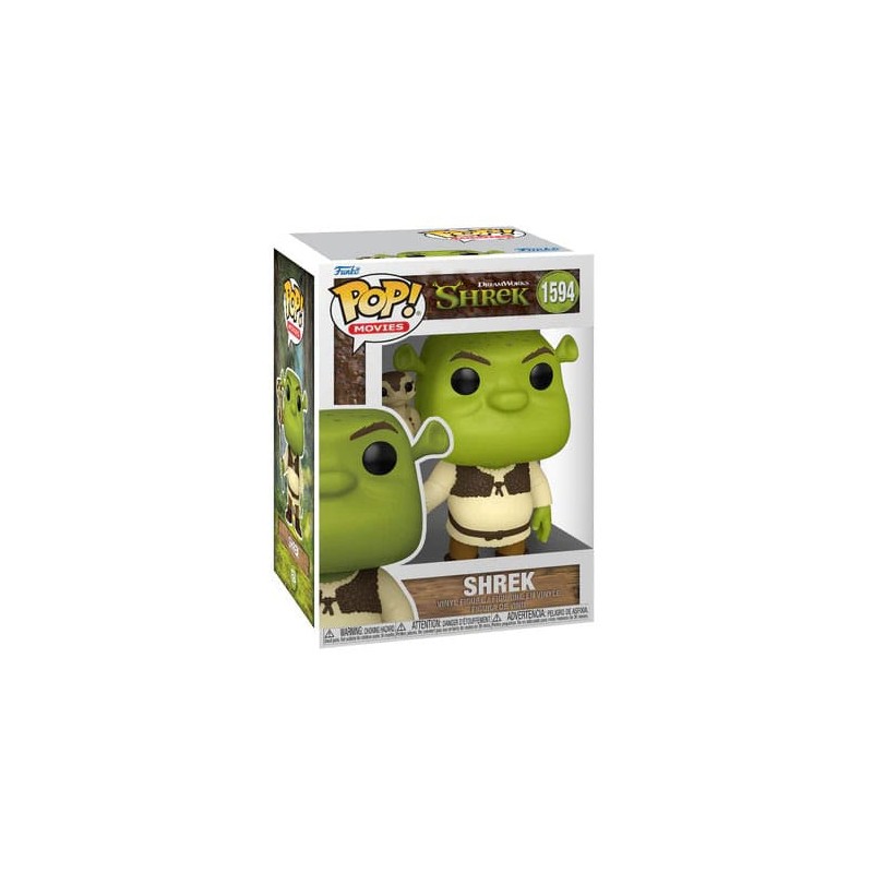 Shrek POP! Movies Vinyl figurine 30th Anniversary Shrek w/Snake 9 cm 