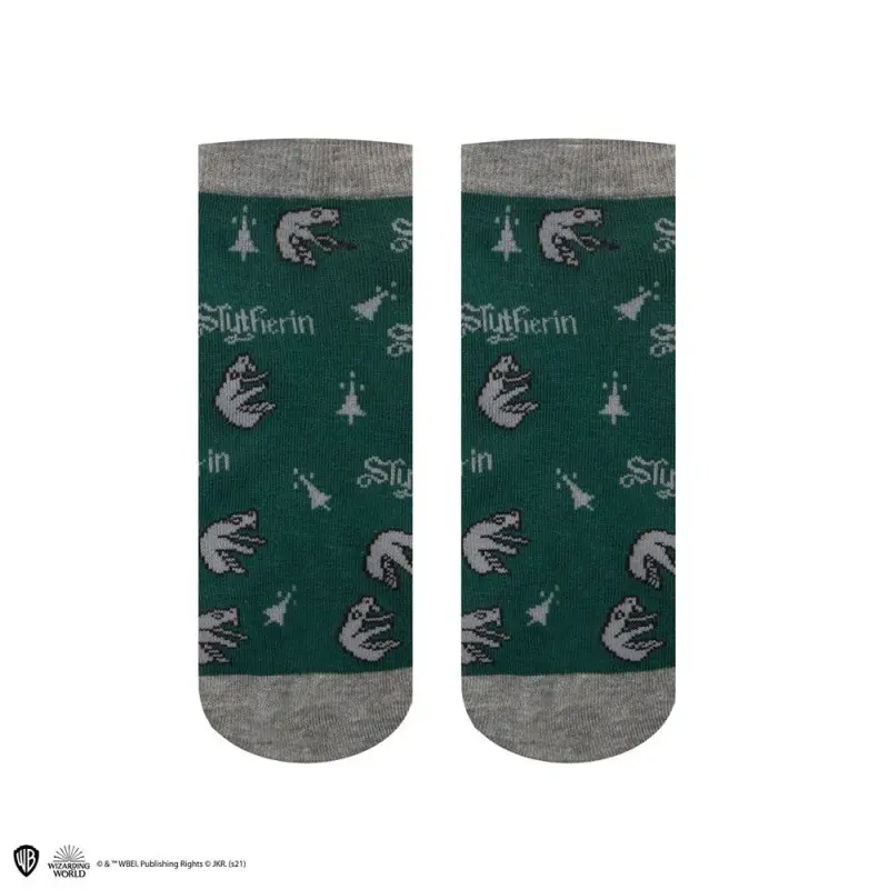 Harry Potter pack 3 paires de socquettes Slytherin | 4895205606630