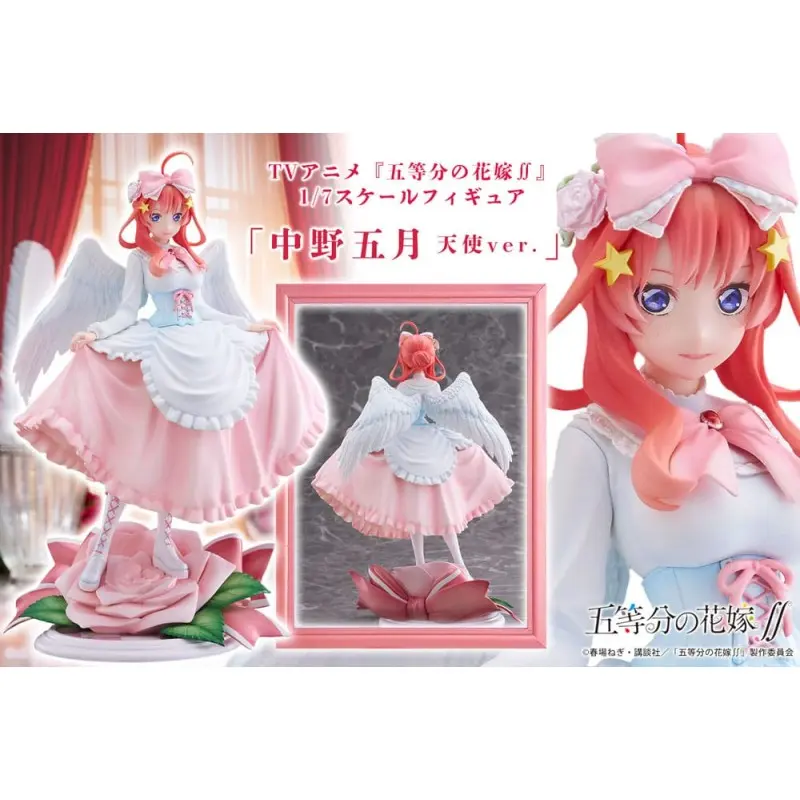 The Quintessential Quintuplets statuette PVC 1/7 Nakano Itsuki Angel Ver. 26 cm | 4582666820643