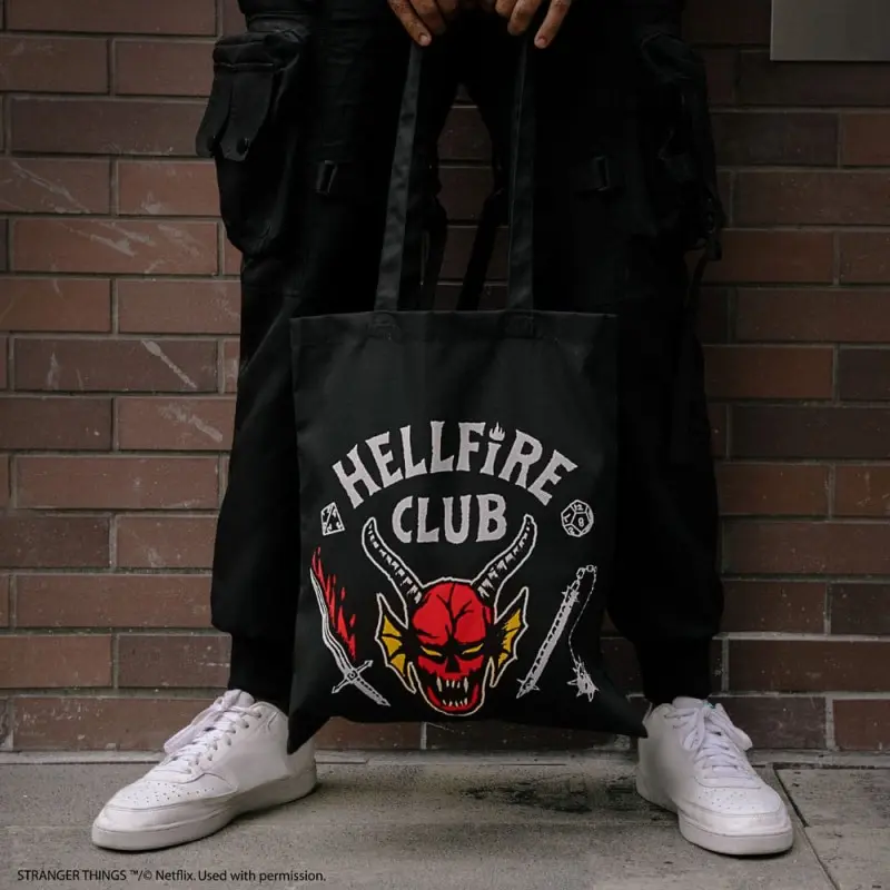 Stranger Things sac shopping Hellfire Club | 4895205617926