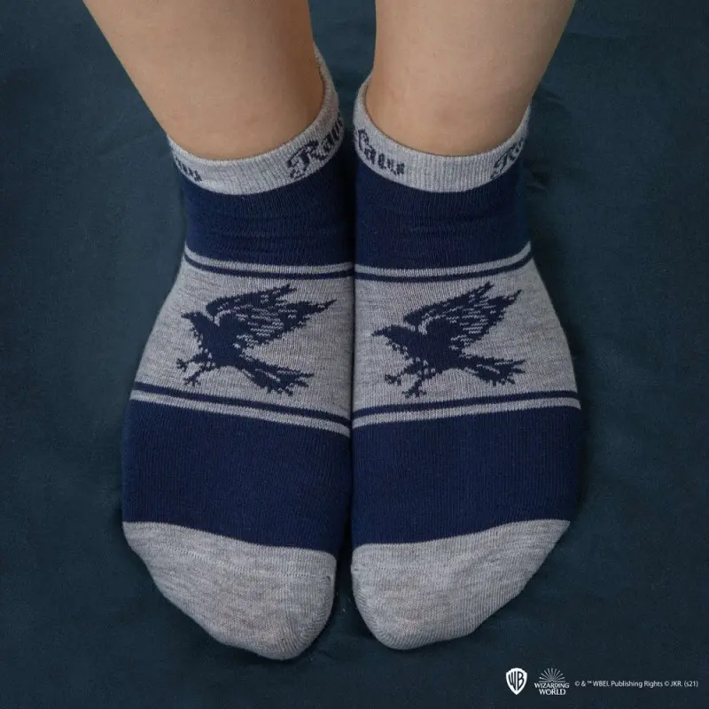 Harry Potter pack 3 paires de socquettes Ravenclaw | 4895205606647