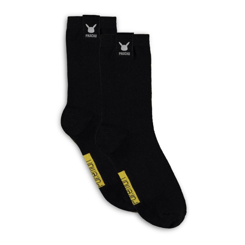 Pokemon pack 2 paires de chaussettes Pikachu 39-42